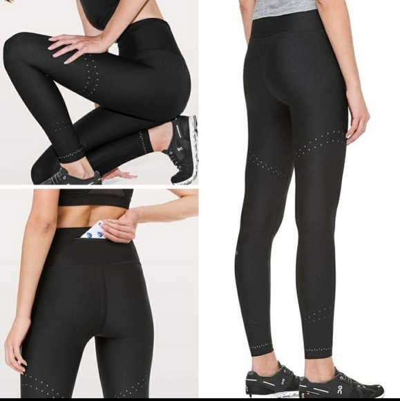 Lululemon In Focus Run Tight Blk 2 Nwt - Picture 6 of 6